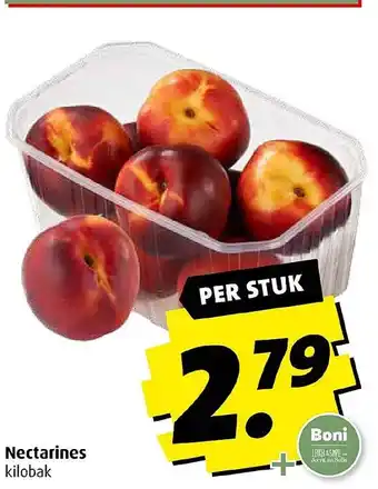 Boni Nectarines aanbieding