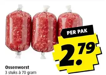 Boni Ossenworst aanbieding