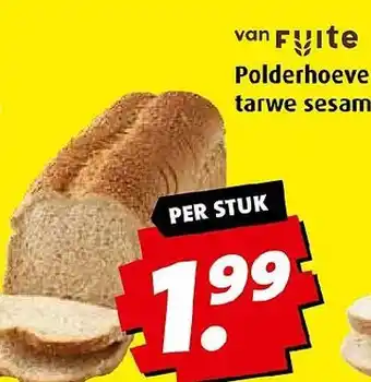 Boni An fuite polderhoeve tarwe sesam van aanbieding