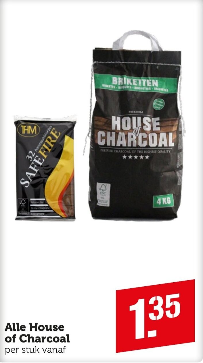 Coop Alle House of Charcoal aanbieding