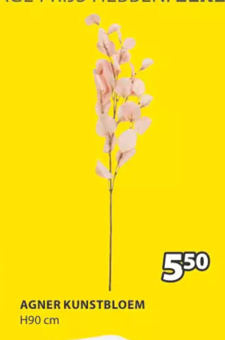 Jysk AGNER KUNSTBLOEM H90 cm aanbieding