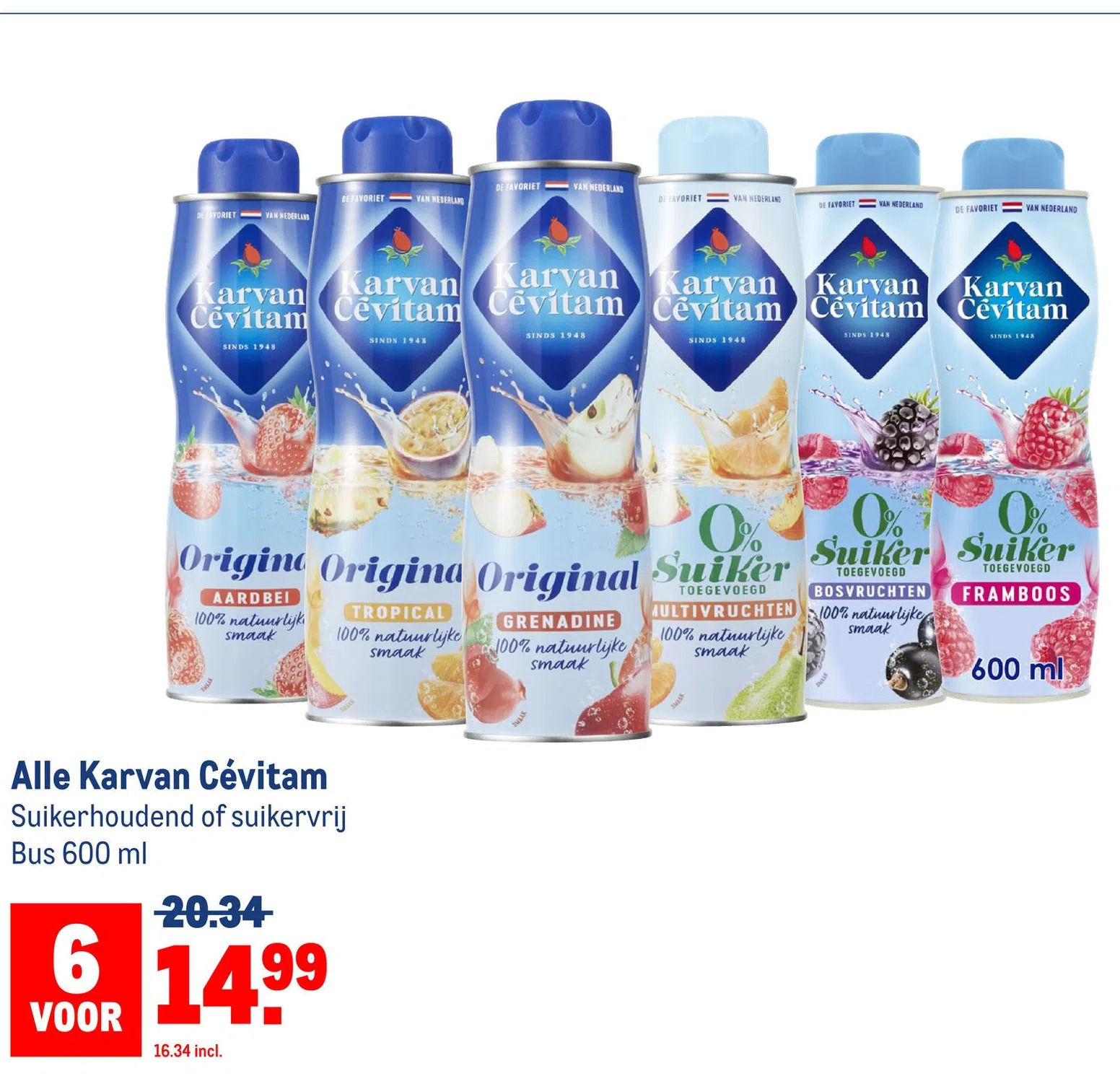 Makro Alle karvan cévitam aanbieding