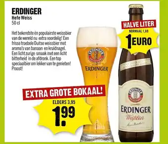 Dirck 3 Erdinger Hefe Weiss aanbieding