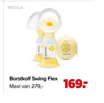 Baby-Dump Borstkolf Swing flex aanbieding