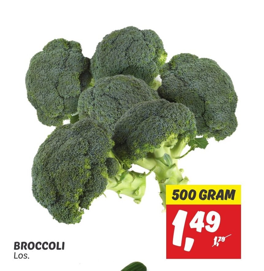Dekamarkt BROCCOLI 500 GRAM aanbieding