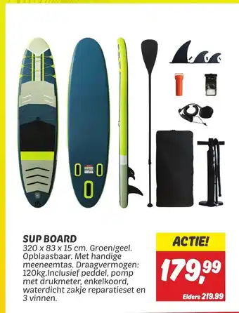 Dekamarkt SUP BOARD 320 x 83 x 15 cm aanbieding