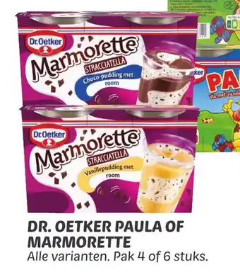 Dekamarkt DR.OETKER MARMORETTE aanbieding