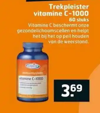 Trekpleister Trekpleister vitamine c-100 60 stuks aanbieding