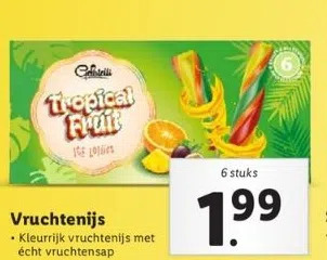 Lidl Vruchtenijs aanbieding