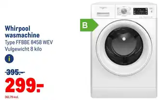 Makro Whirpool wasmachine aanbieding