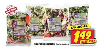 Nettorama Roerbakgroenten 400 gram aanbieding