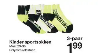 Zeeman Kinder sportsokken aanbieding