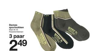 Zeeman Dames sportsokken aanbieding