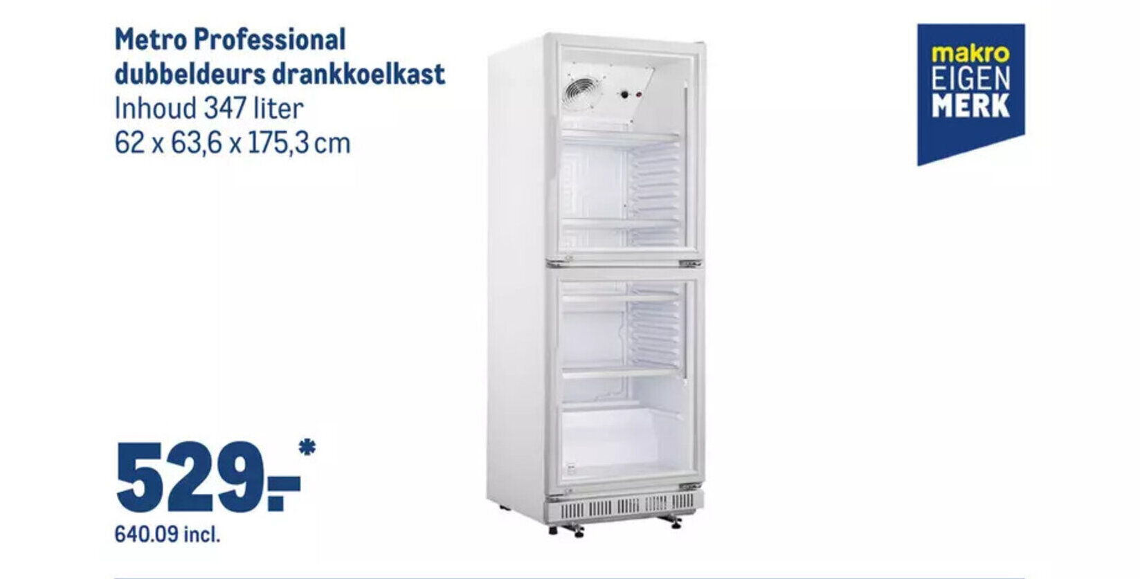 Makro Metro Professional aanbieding