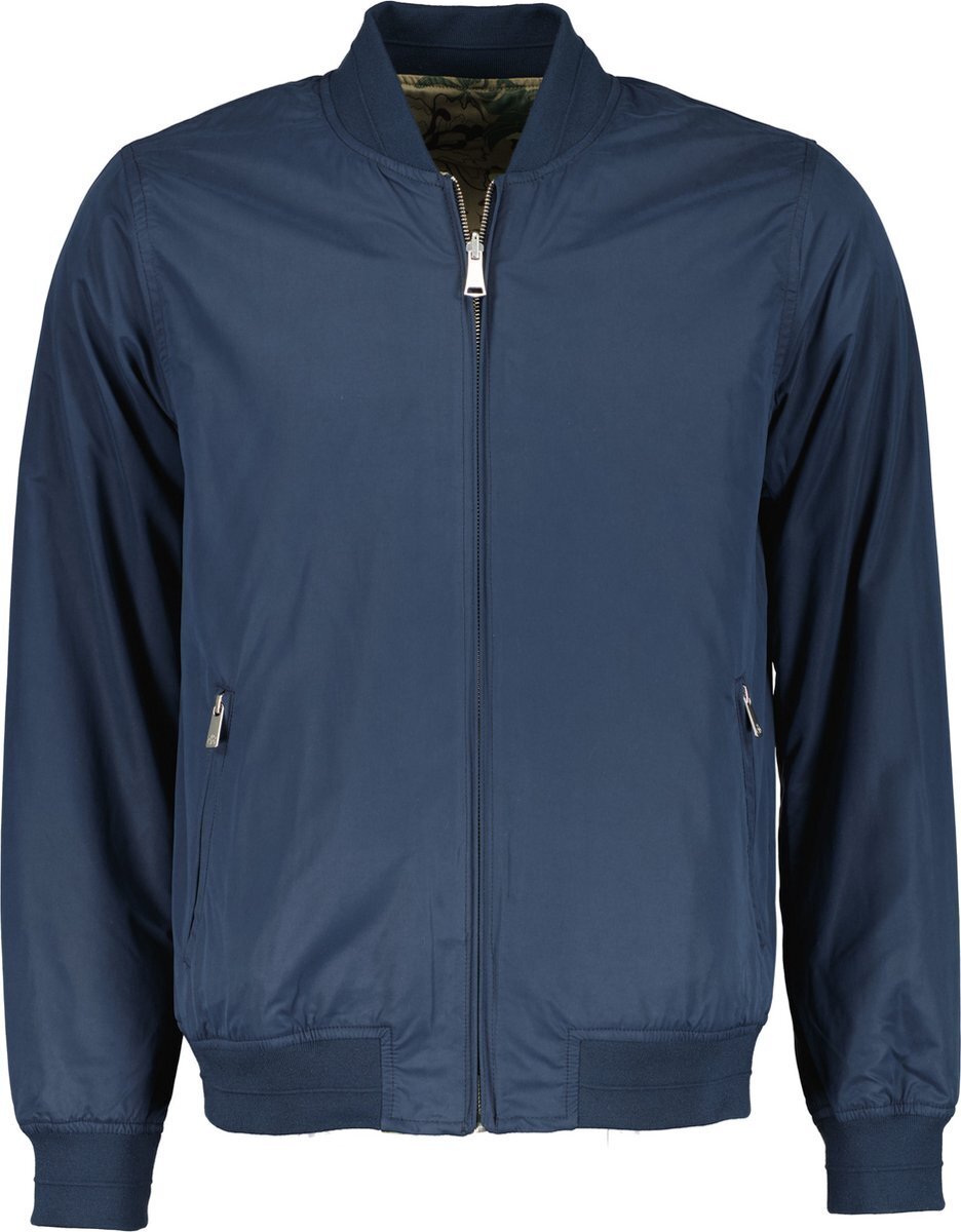 Bol.com Scotch and soda - reversible bomberjas navy - maat m - regular-fit aanbieding