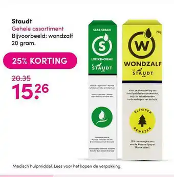 Drogisterij Visser Staudt 20 gram aanbieding