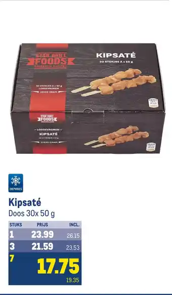 Makro Kipsaté aanbieding