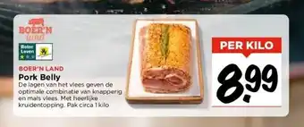 Vomar Voordeelmarkt Pork belly aanbieding