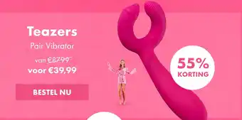 Easytoys Teazers pair vibrator aanbieding