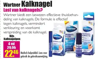 Gezond & Wel Wartner Kalknagel 4 ml aanbieding