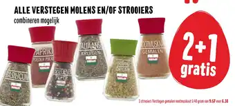 MCD Supermarkt Alle Verstegen Molens En/Of Strooiers 40 gram aanbieding