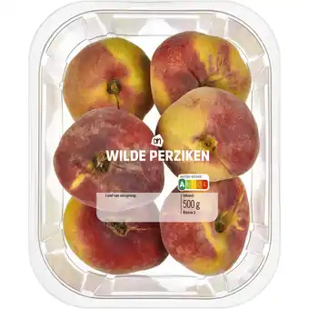 Albert Heijn Ah wilde perziken schaal aanbieding