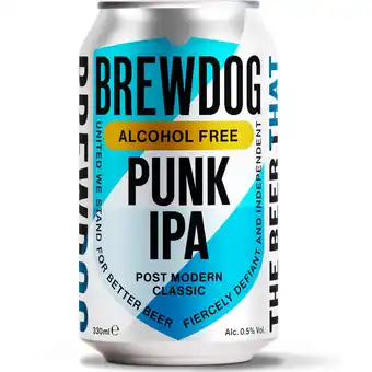 Albert Heijn Brewdog punk ipa alcoholfree aanbieding