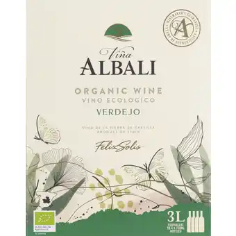 Albert Heijn Viña albali wit biologisch aanbieding