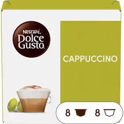 Albert Heijn Nescafé dolce gusto cappuccino capsules aanbieding