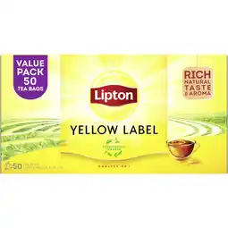 Albert Heijn Lipton yellow label aanbieding