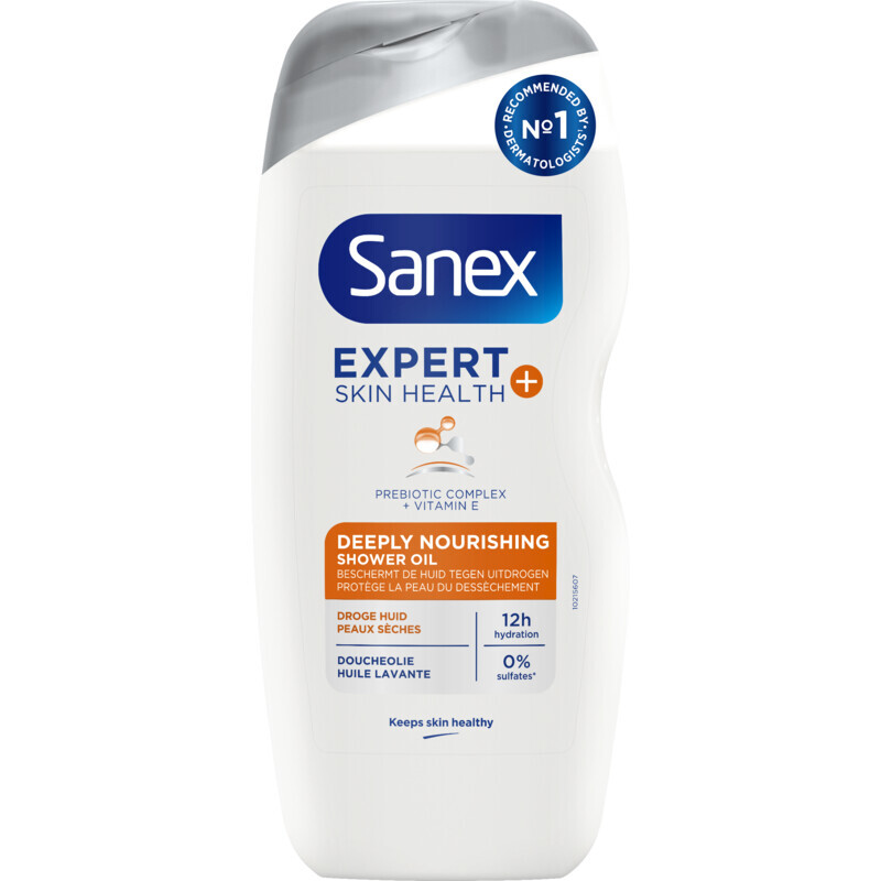 Sanex expert skin health deeply nourishing oil aanbieding bij Albert Heijn