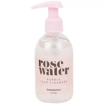 Action The beauty dept. cleanser rose water aanbieding