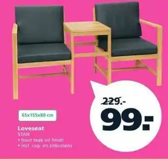 Ranzijn Loveseat stan aanbieding