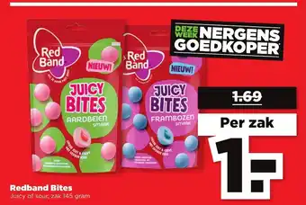 PLUS Redband Bites 145 gram aanbieding