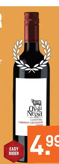 Gall & Gall Oveja Negra Cabernet Sauvignon Syrah 75CL Wijn aanbieding