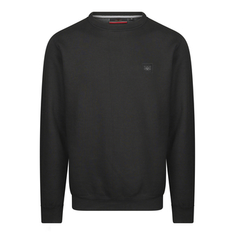 V&D Sweater zwart heren zwart aanbieding