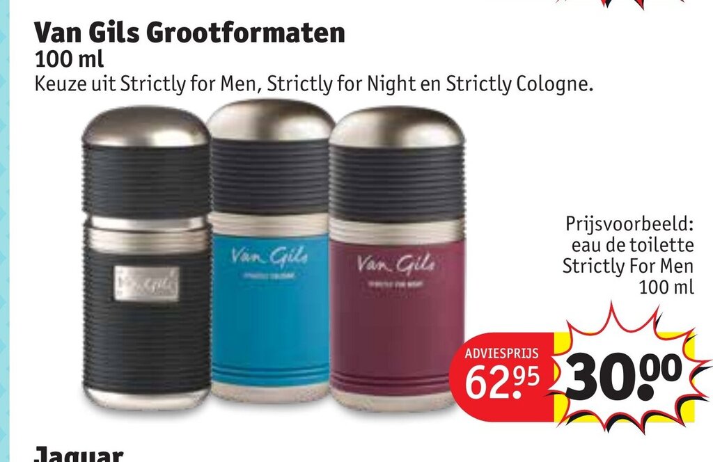 Van Gils Grootformaten 100 ml aanbieding bij Kruidvat