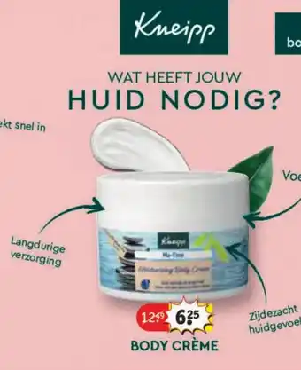 Kruidvat Kneipp BODY CRÈME aanbieding