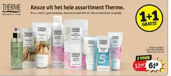 Kruidvat Keuze uit het hele assortiment Therme. aanbieding