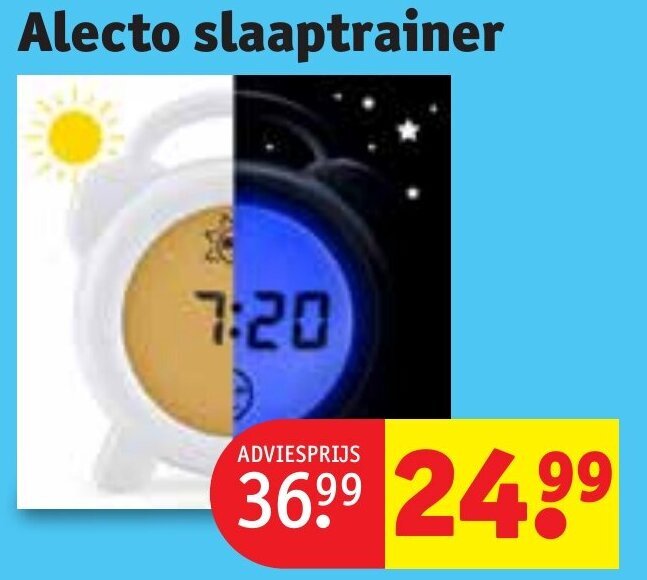 Kruidvat Alecto slaaptrainer aanbieding