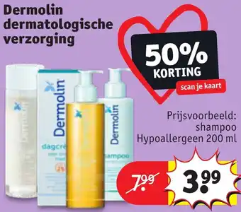 Kruidvat Dermolin dermatologische verzorging aanbieding