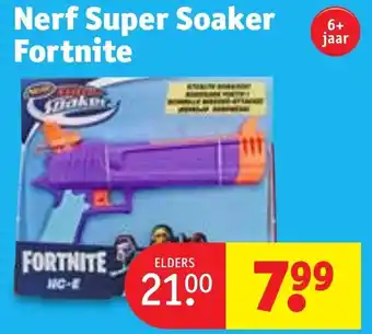 Kruidvat Nerf Super Soaker Fortnite aanbieding