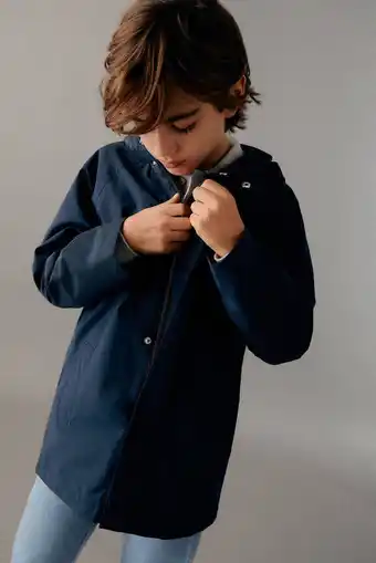 Wehkamp Mango kids zomerjas donkerblauw aanbieding