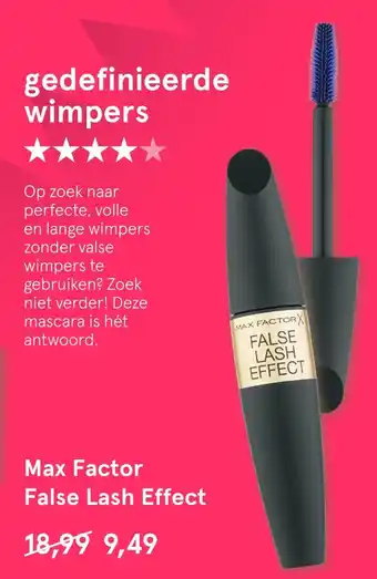 Etos Max Factor False Lash Effect aanbieding