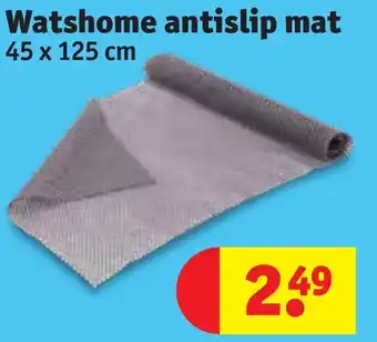 Kruidvat Watshome antislip mat 45 x 125cm aanbieding