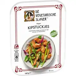 Jumbo De vegetarische slager kipstuckjes vegan 160g aanbieding