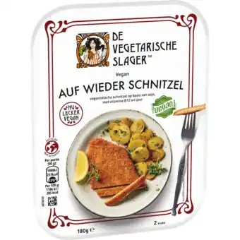 Jumbo De vegetarische slager auf wieder schnitzel vegan 180g aanbieding