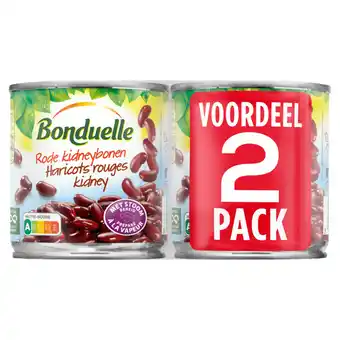 Jumbo Bonduelle rode kidneybonen voordeelpak 2x160g aanbieding