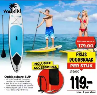 Vomar Voordeelmarkt Waikiki Opblaasbare SUP aanbieding