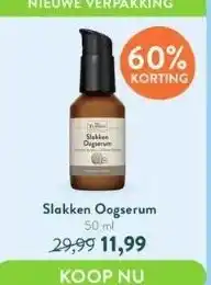 Holland & Barrett Slakken oogserum aanbieding